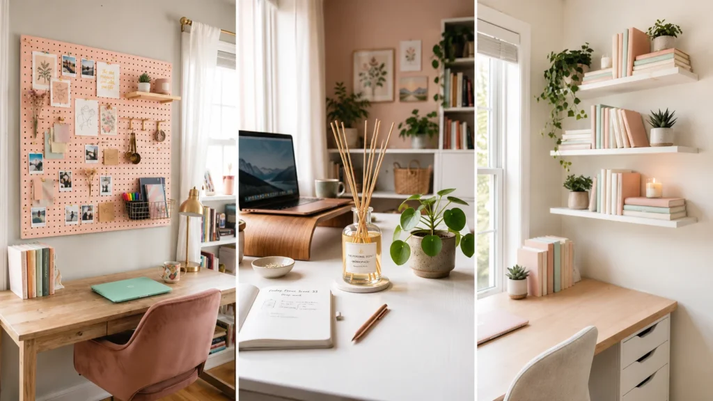 feminine home office ideas