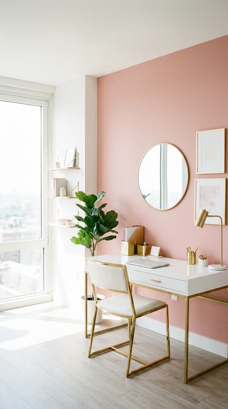 feminine home office ideas 1