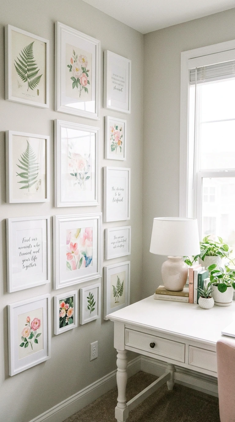 feminine home office ideas 11
