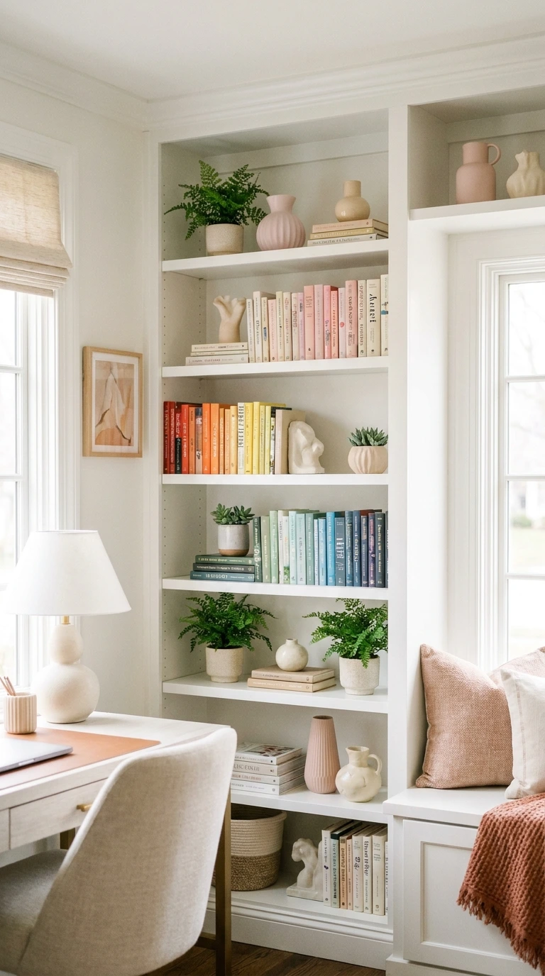 feminine home office ideas 15