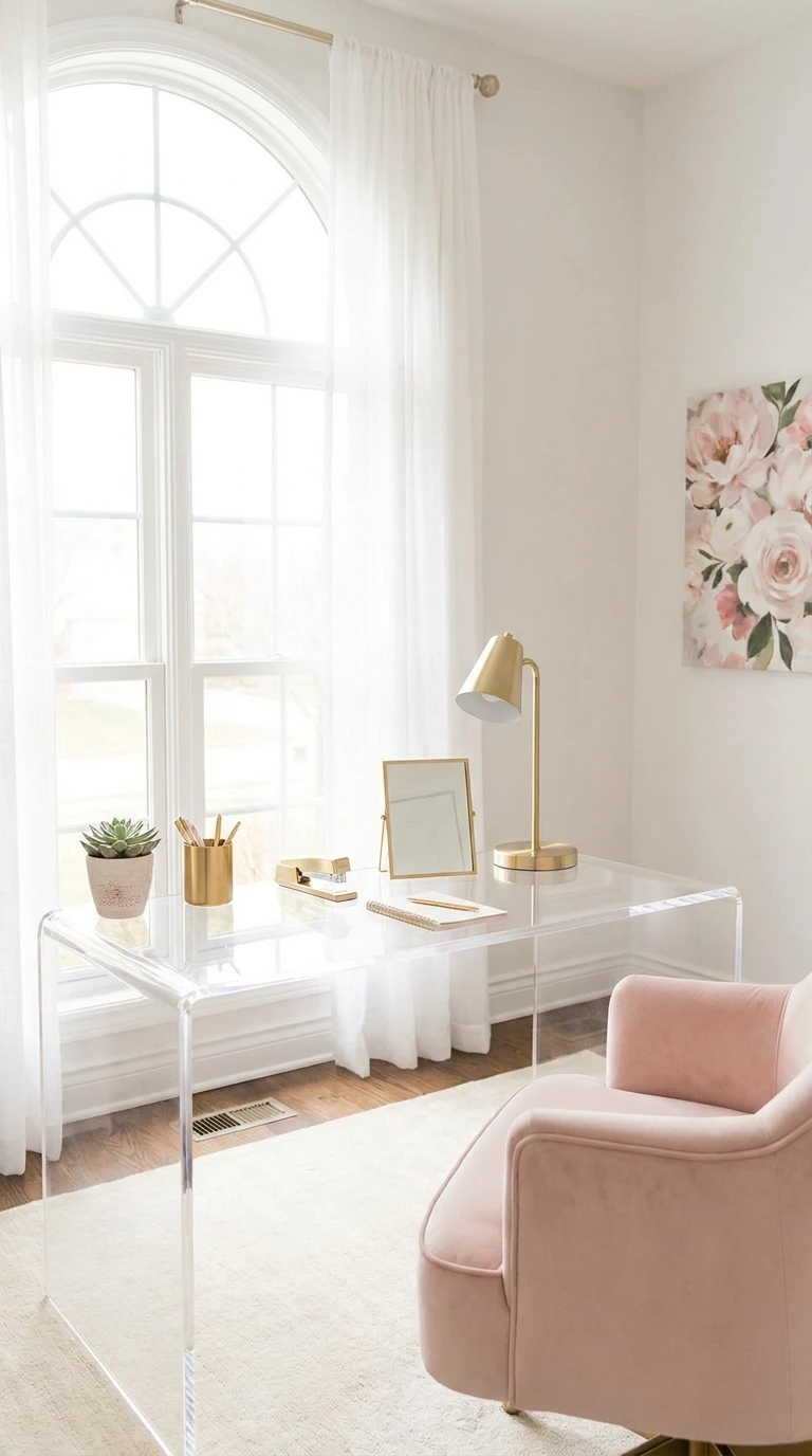 feminine home office ideas 16