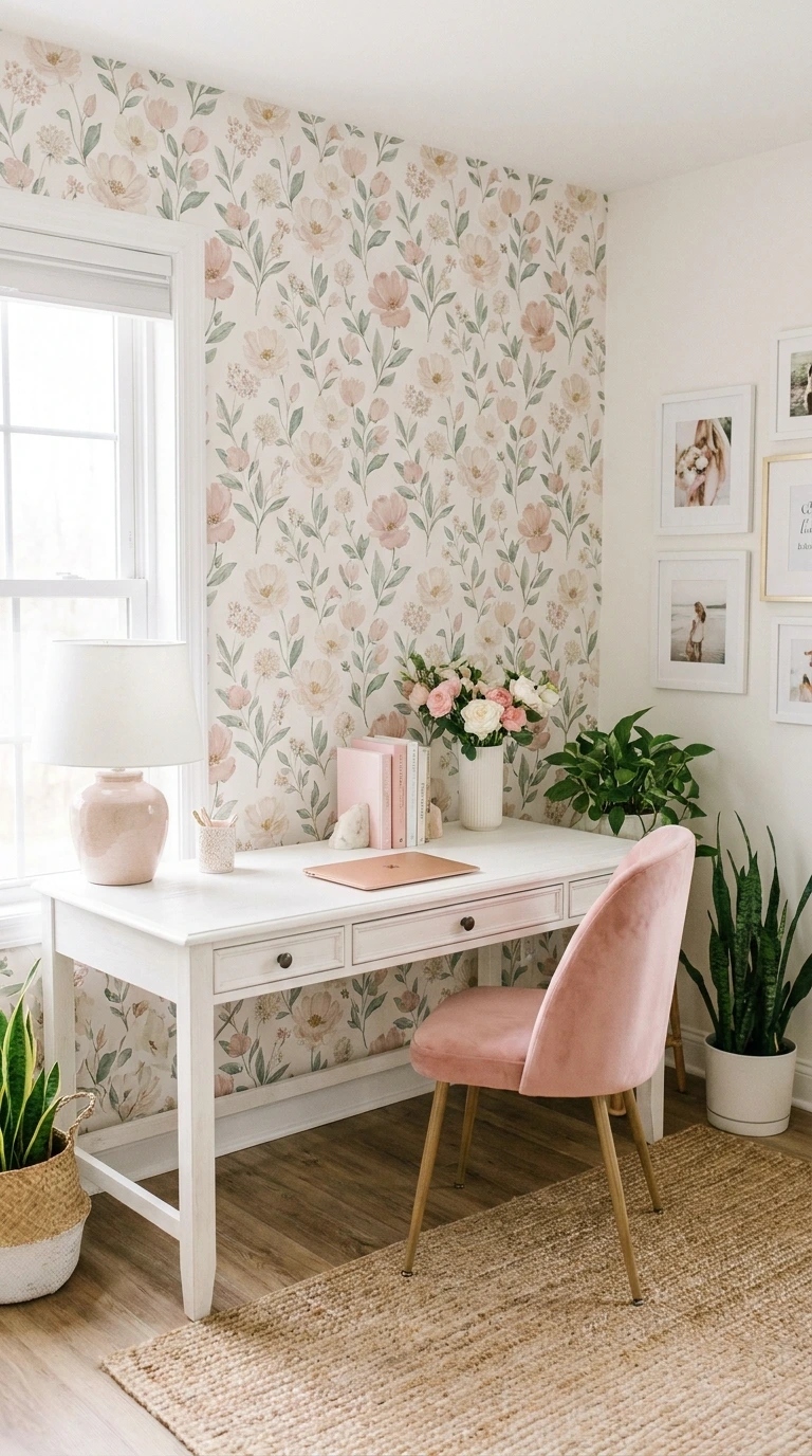 feminine home office ideas 17