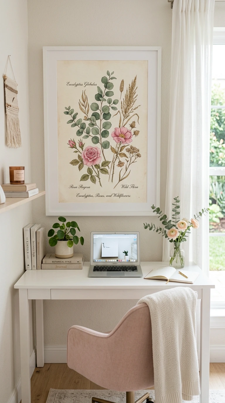 feminine home office ideas 30