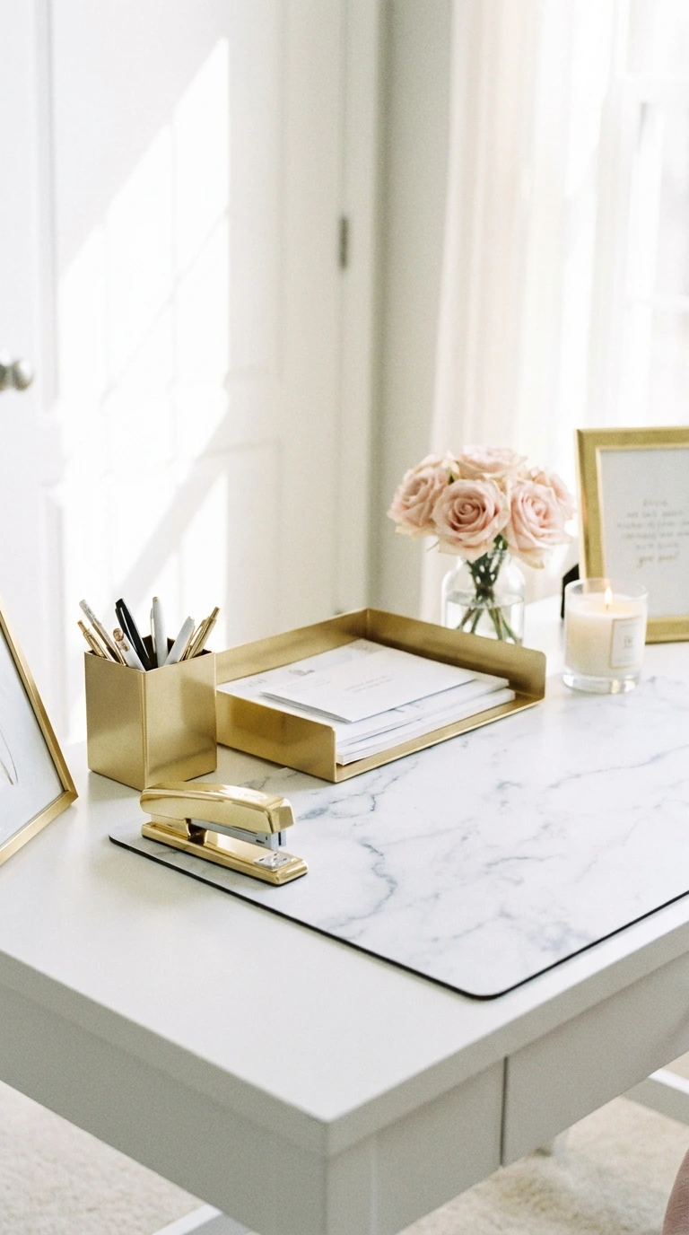 feminine home office ideas 4