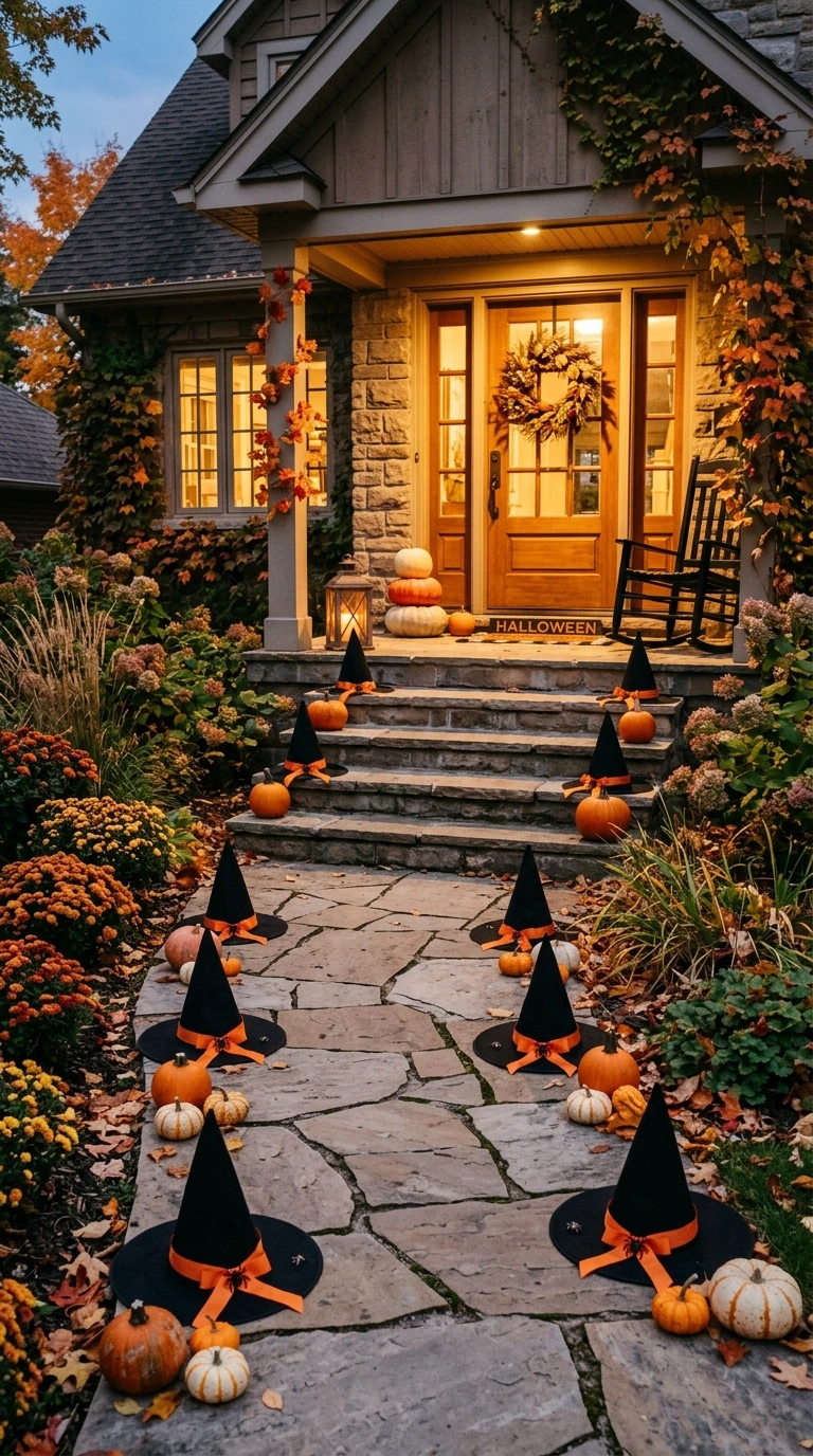 halloween front porch decor ideas 11