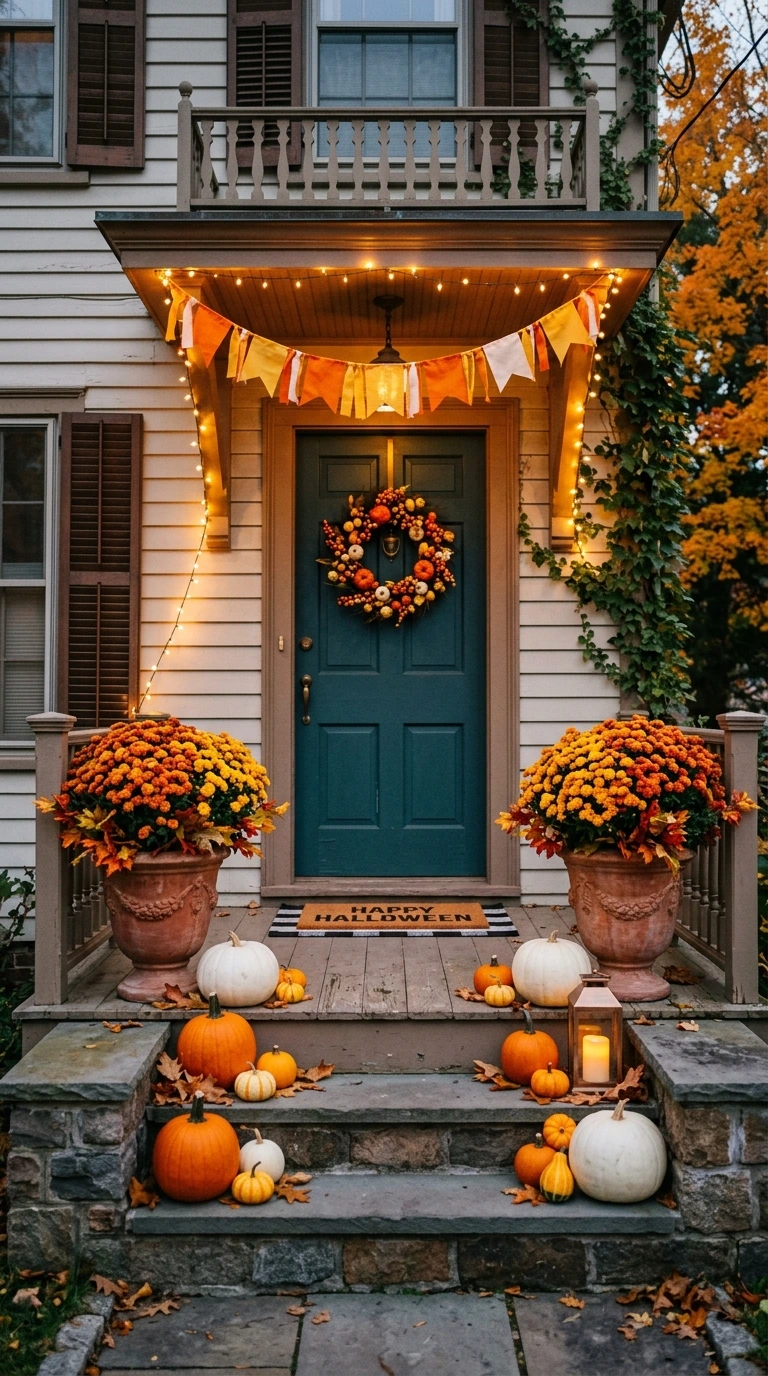 halloween front porch decor ideas 18