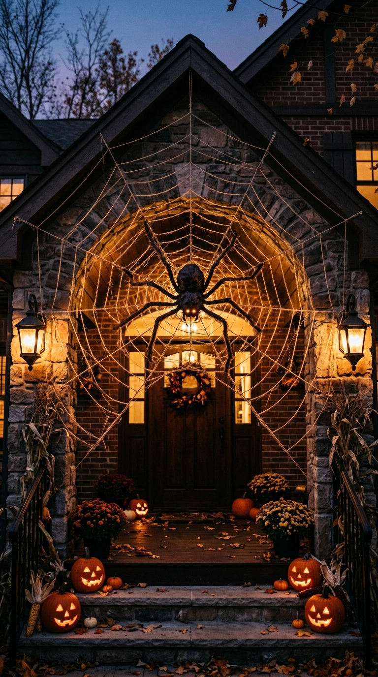 halloween front porch decor ideas 20