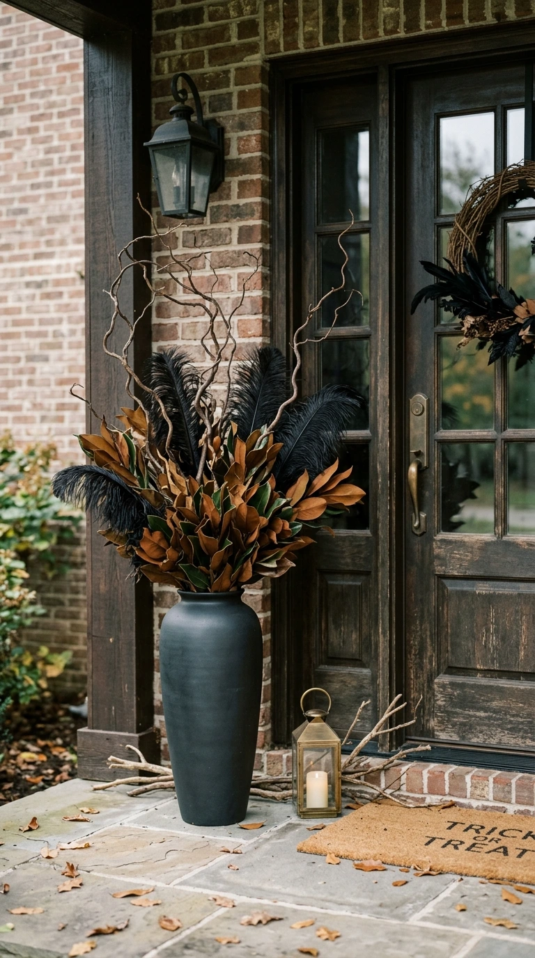 halloween front porch decor ideas 21