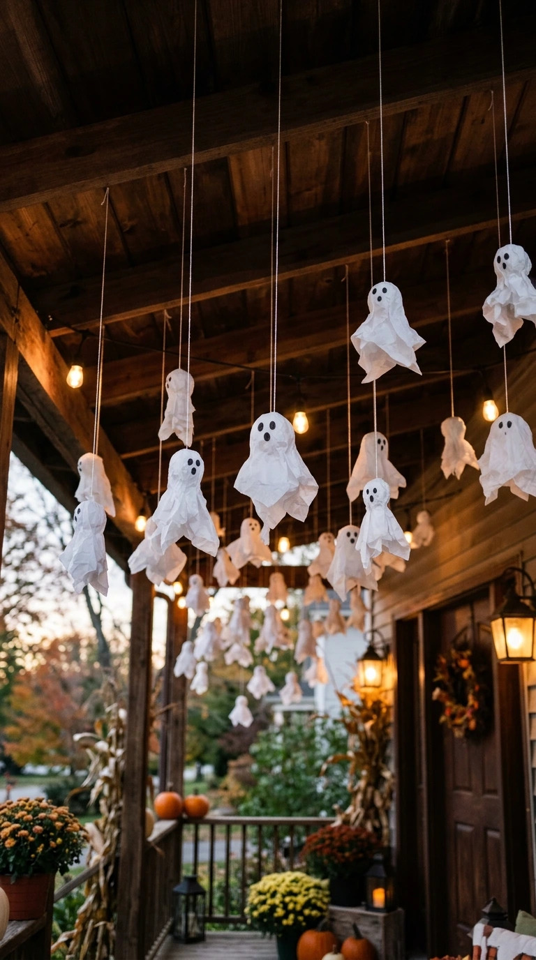 halloween front porch decor ideas 23