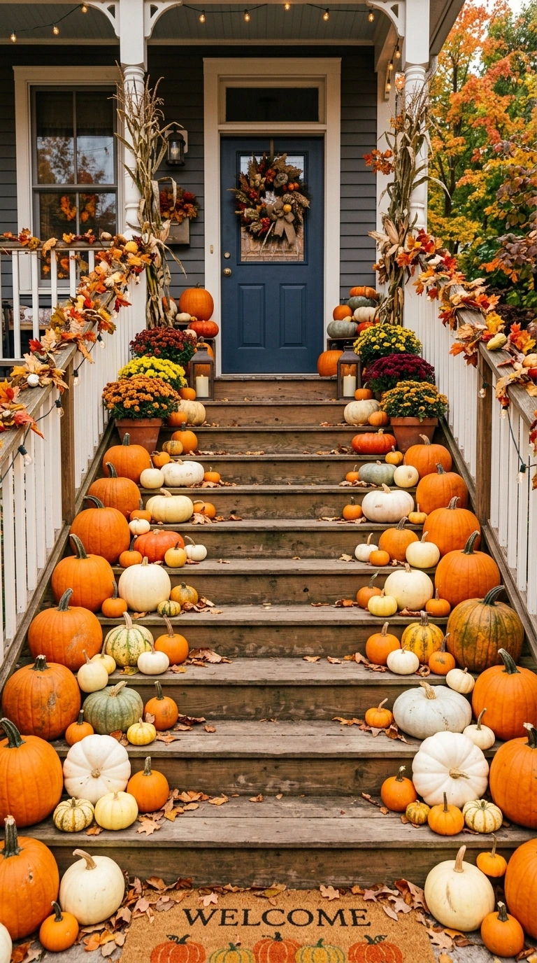 halloween front porch decor ideas 26