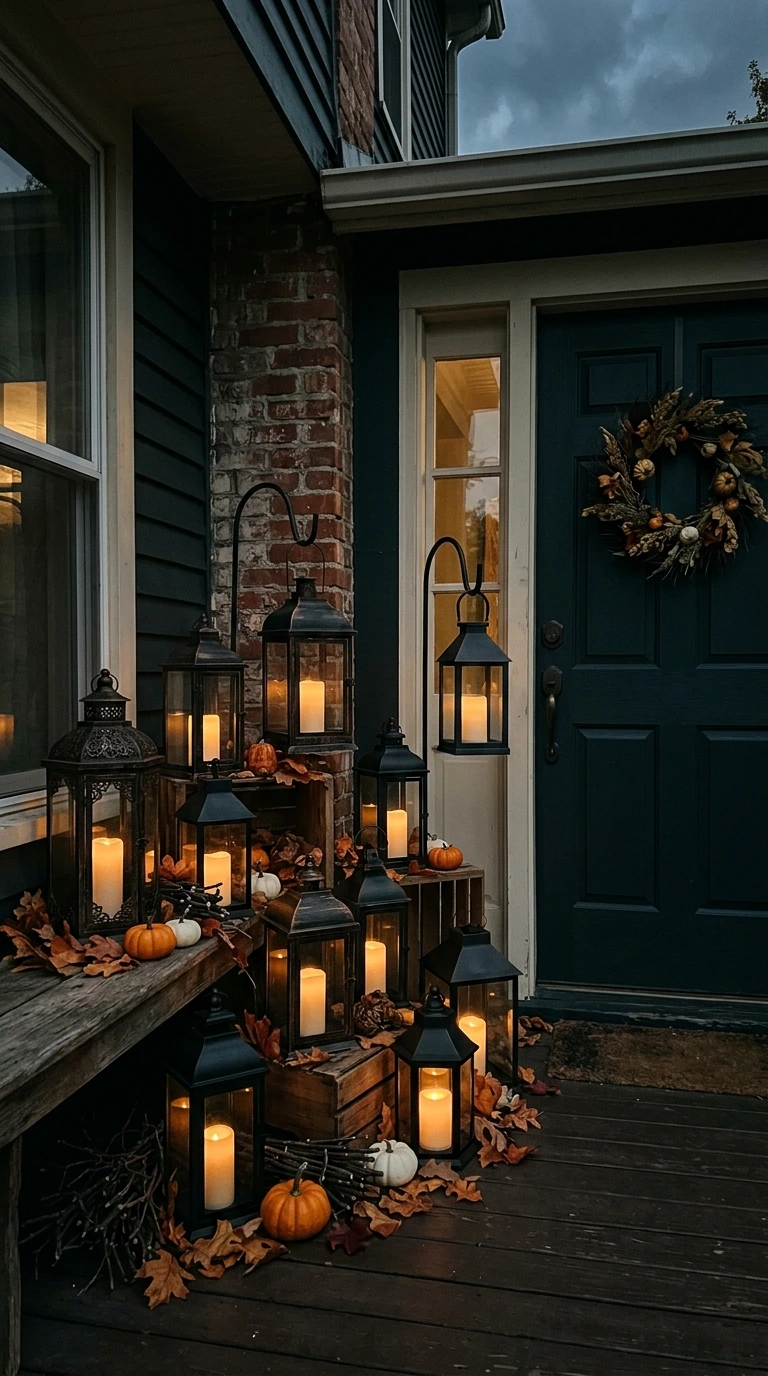 halloween front porch decor ideas 27
