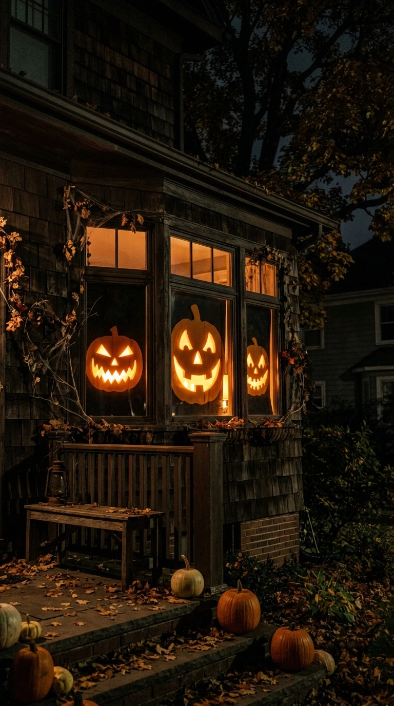 halloween front porch decor ideas 29