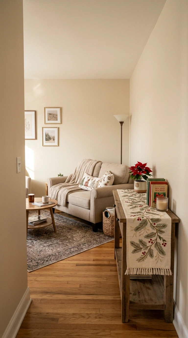 holiday living room decor small space 10