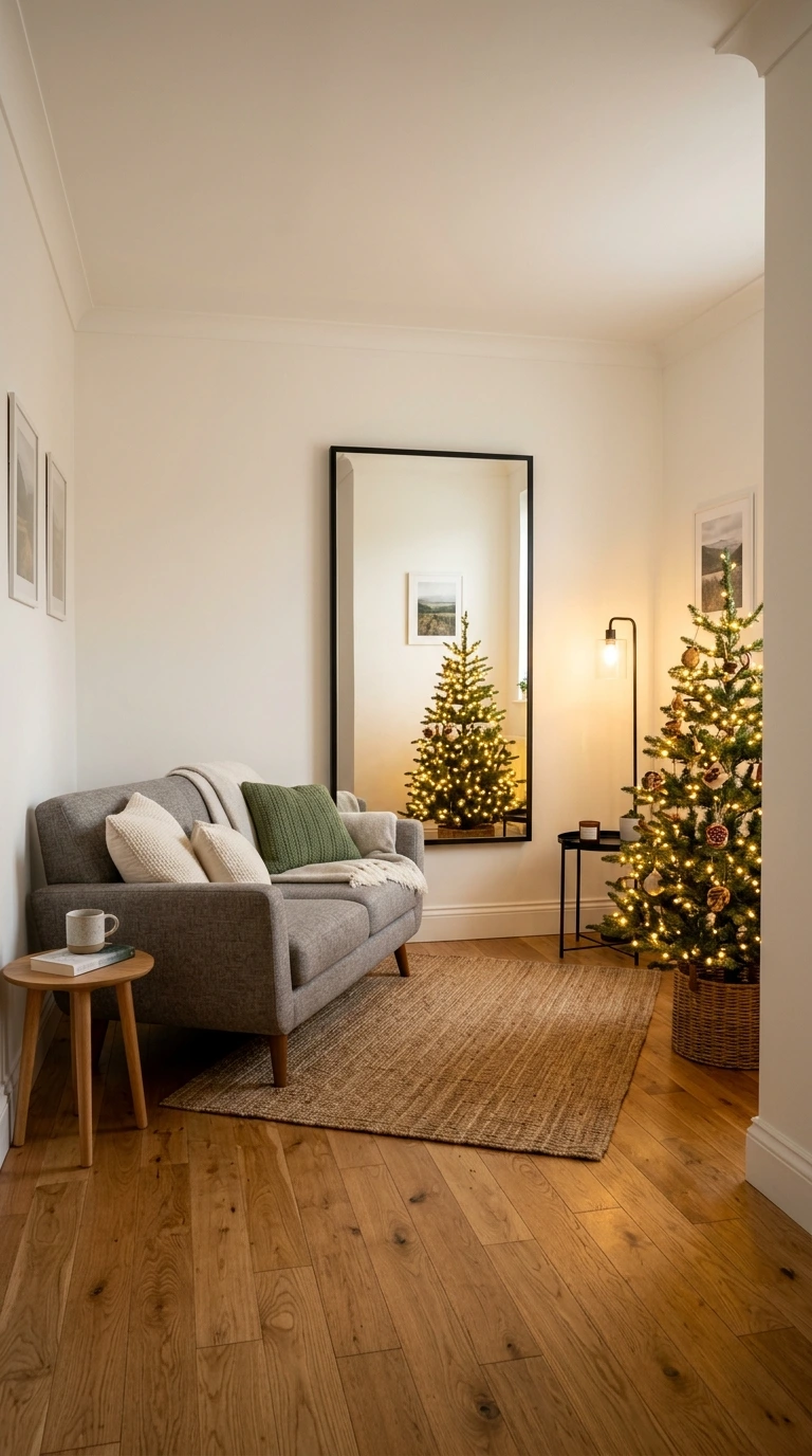 holiday living room decor small space 15