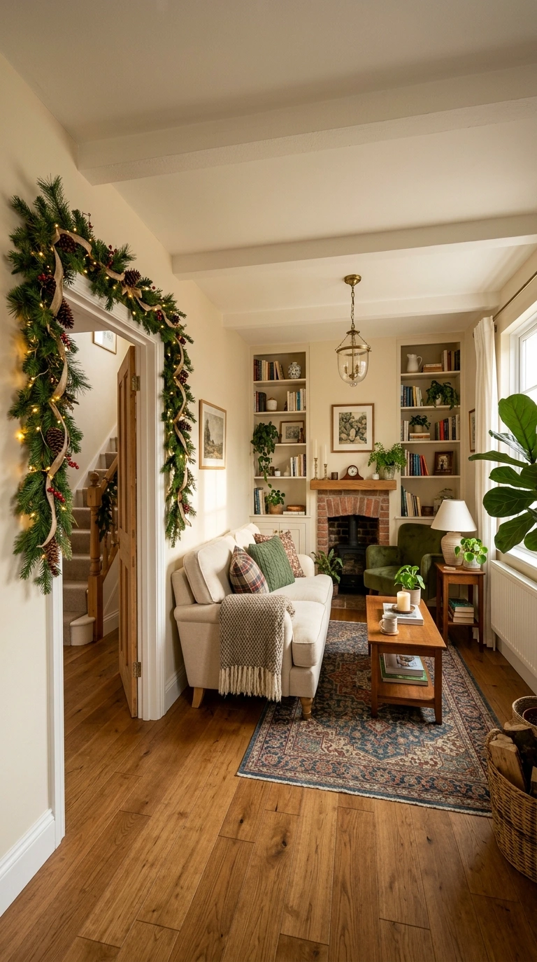 holiday living room decor small space 16