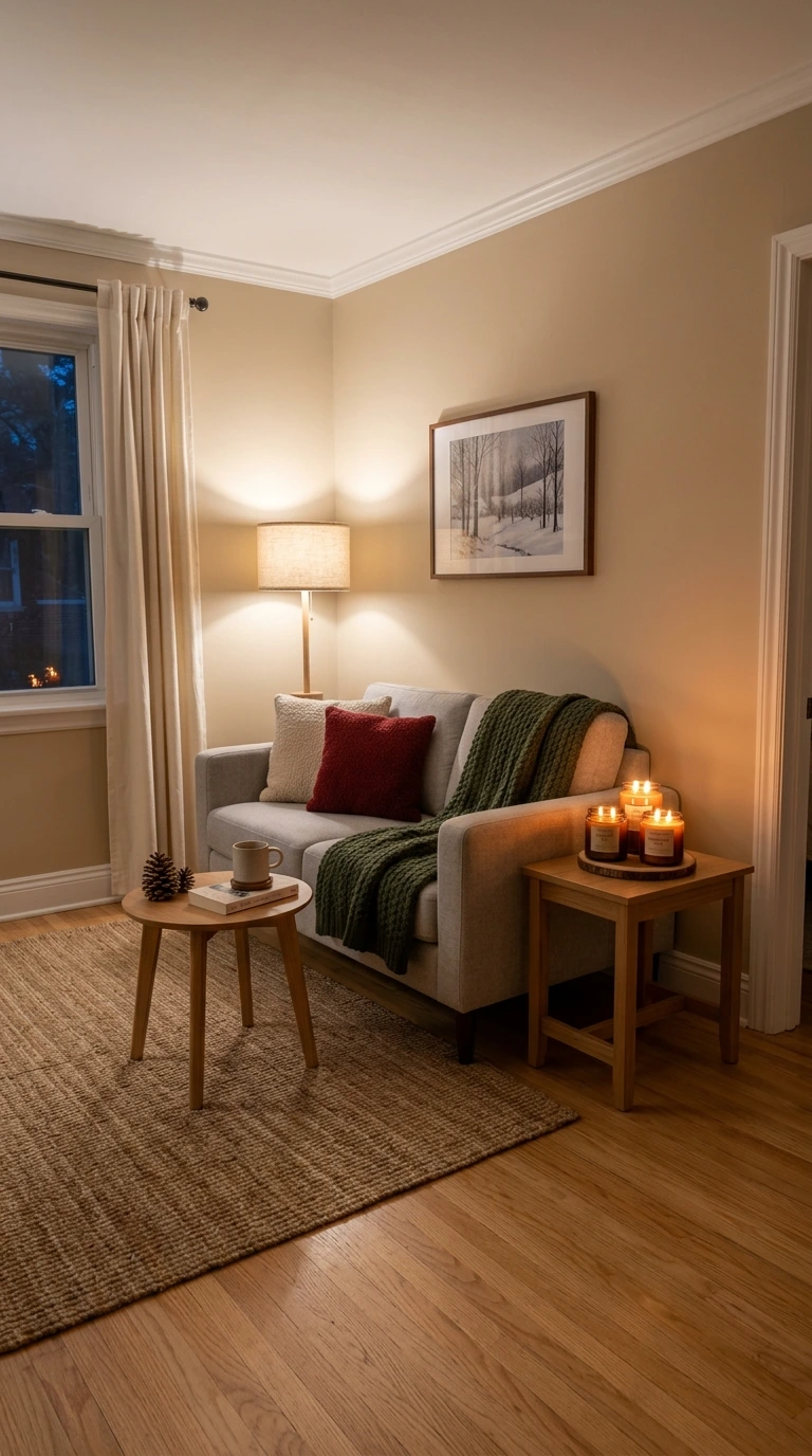 holiday living room decor small space 20