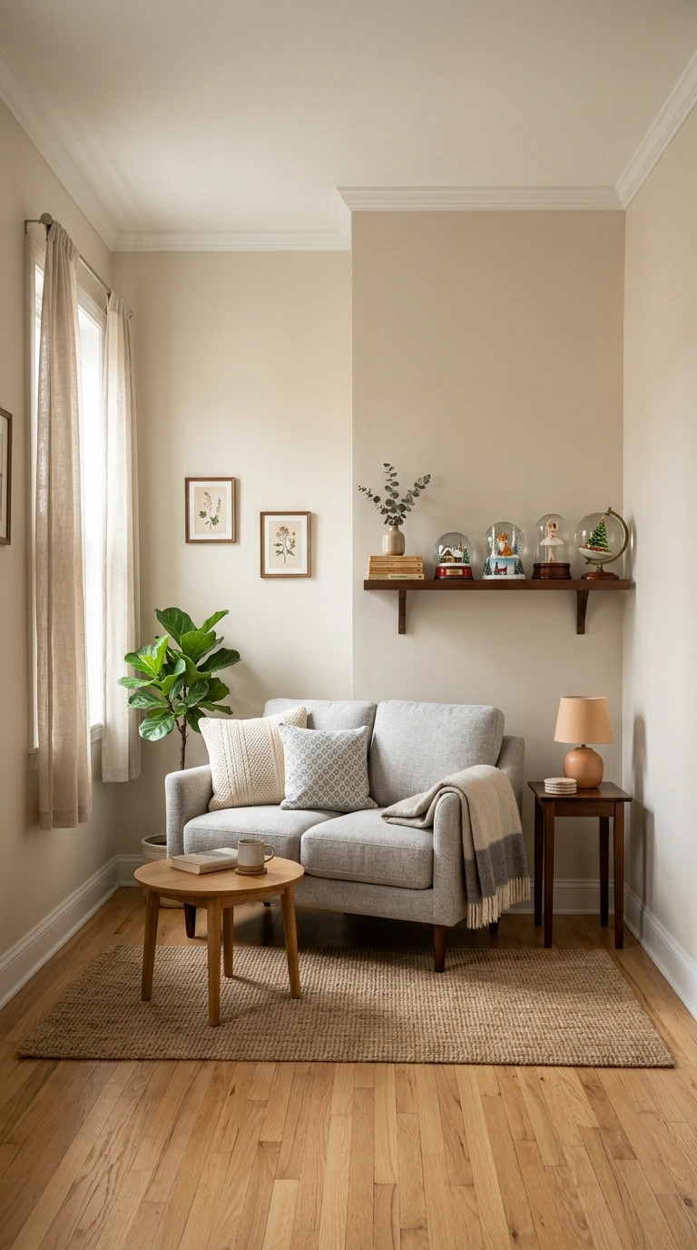 holiday living room decor small space 28