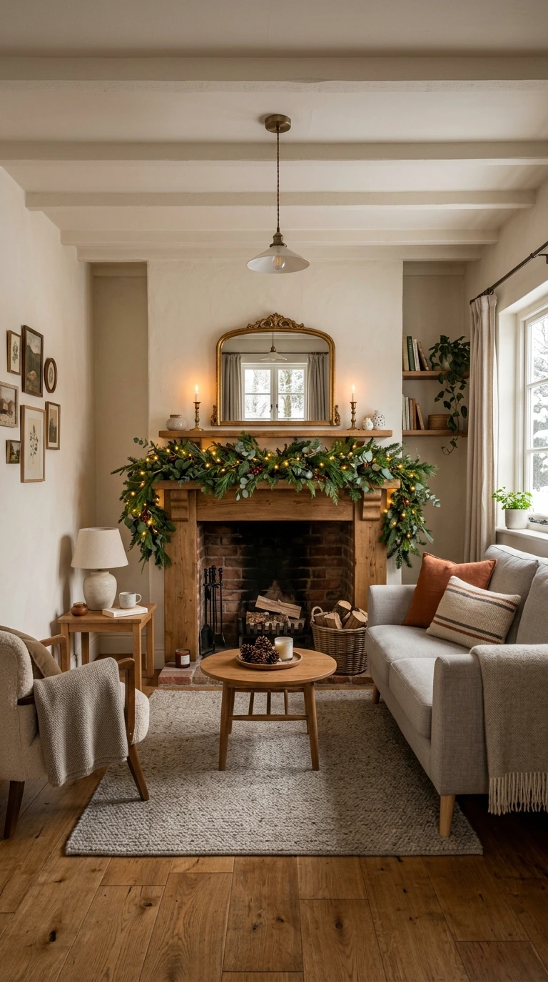 holiday living room decor small space 3