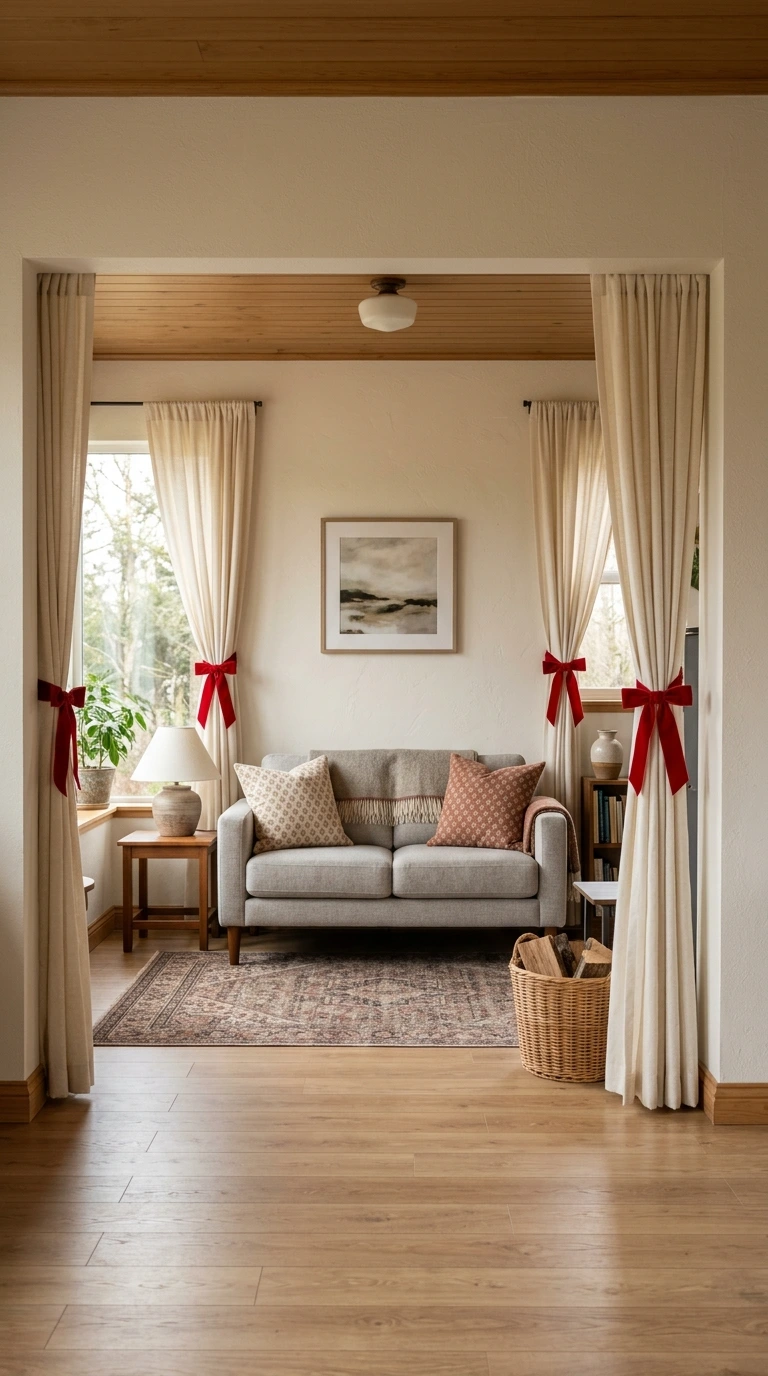 holiday living room decor small space 31