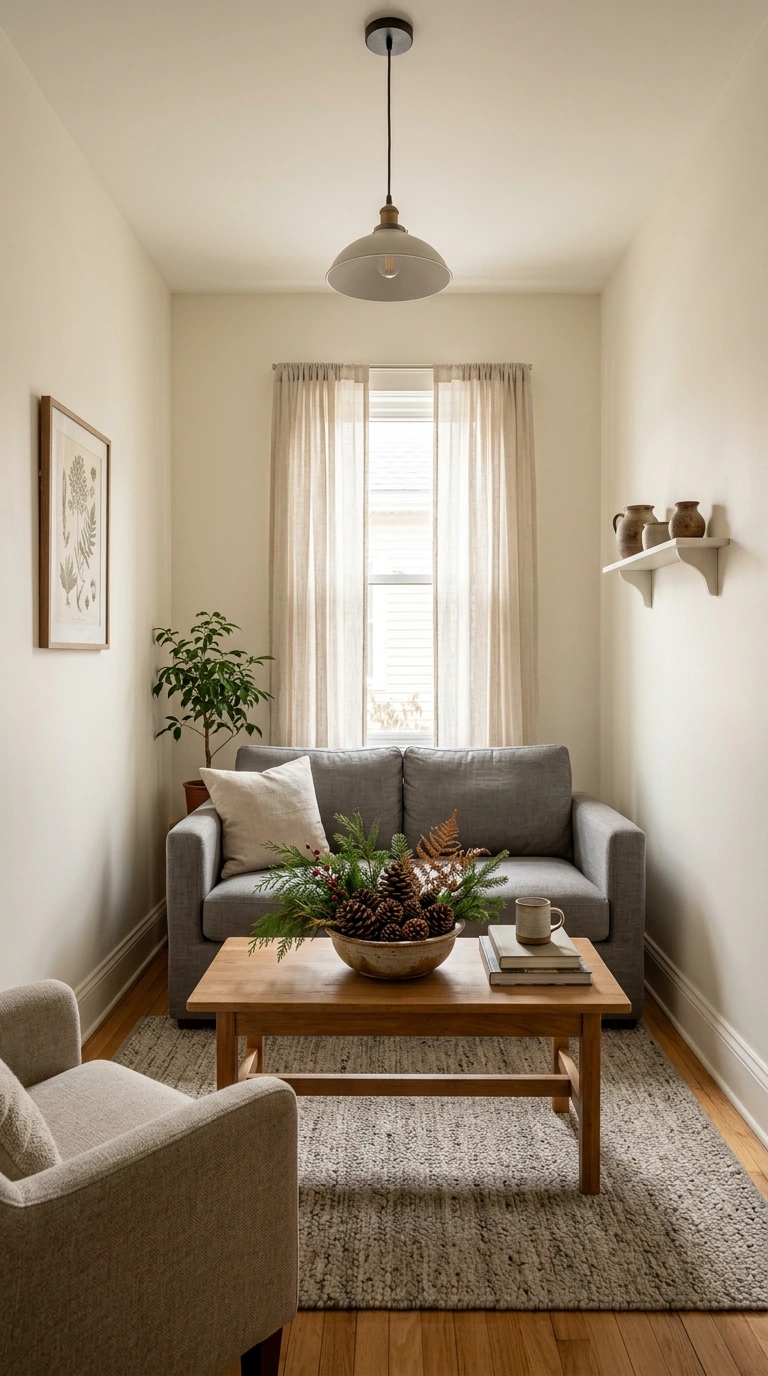 holiday living room decor small space 33