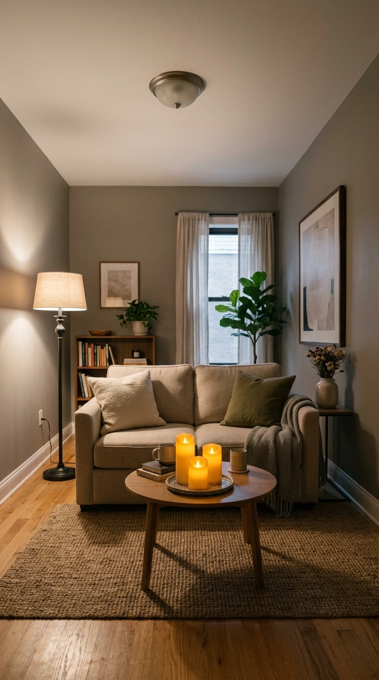 holiday living room decor small space 6