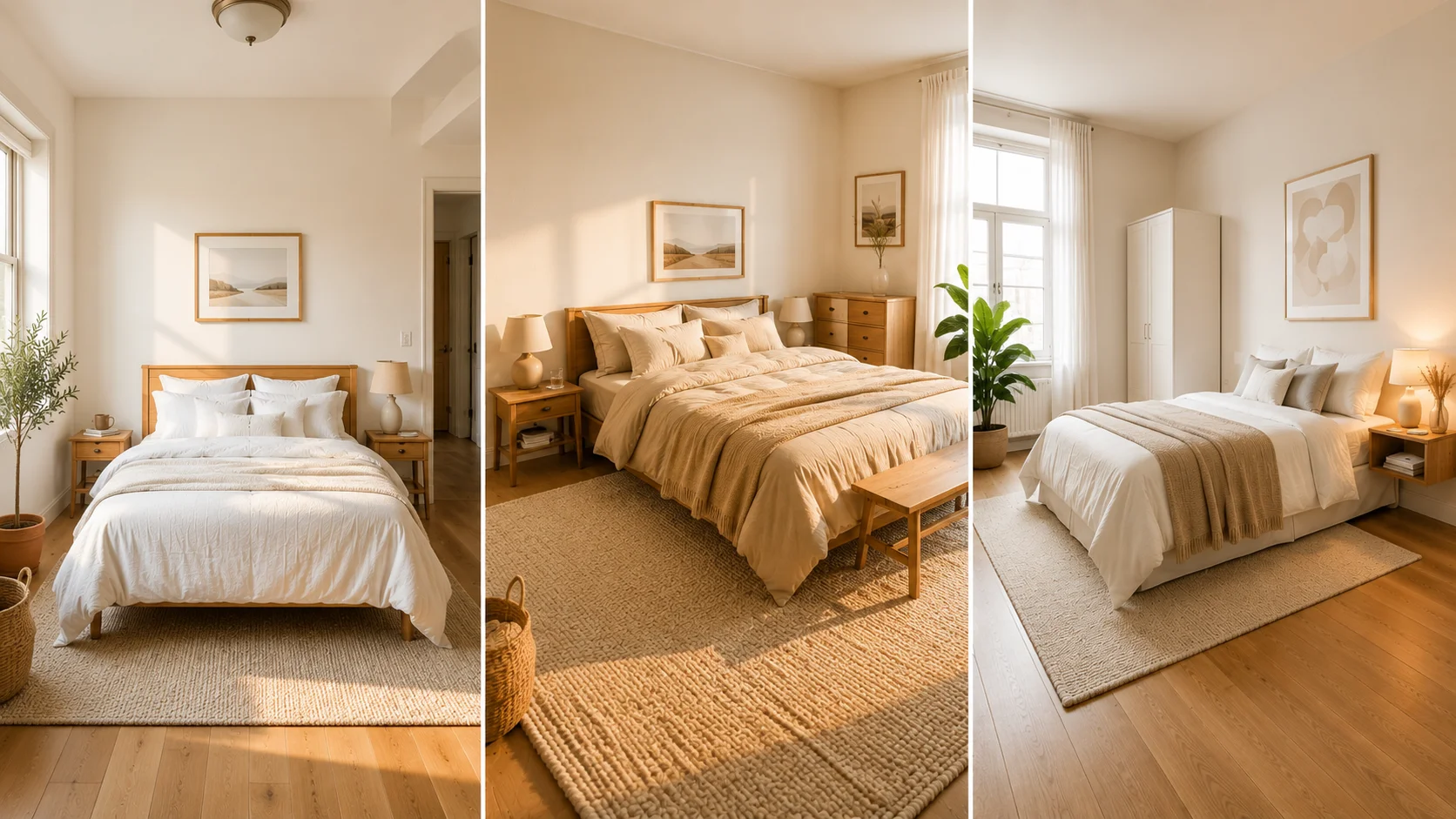 how to make small bedroom feel bigger