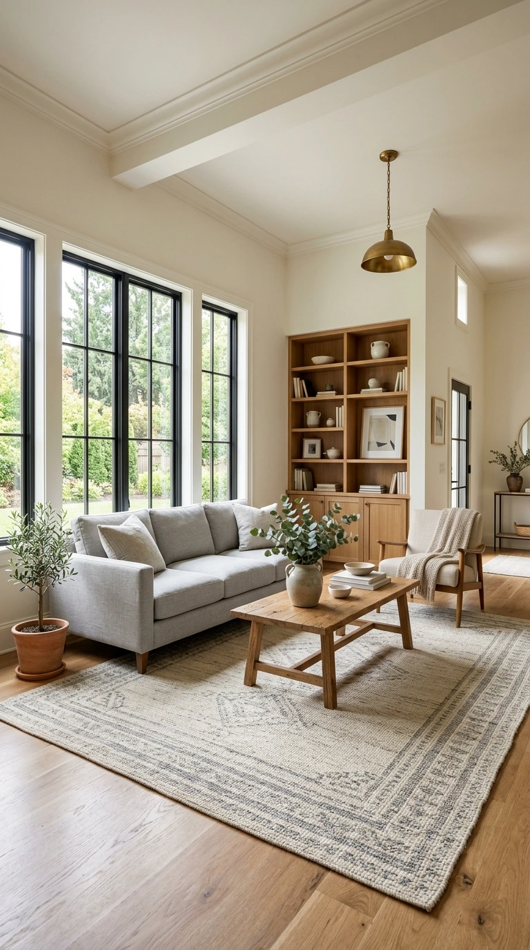 how to choose rug size living room 15