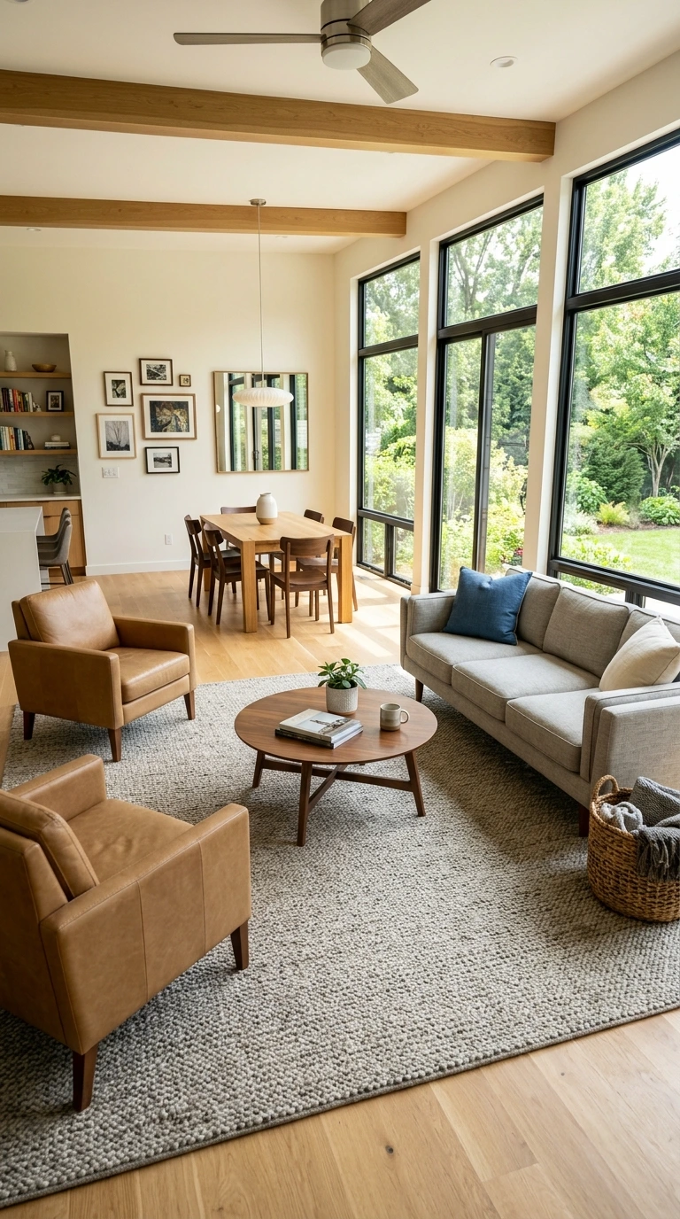 how to choose rug size living room 18