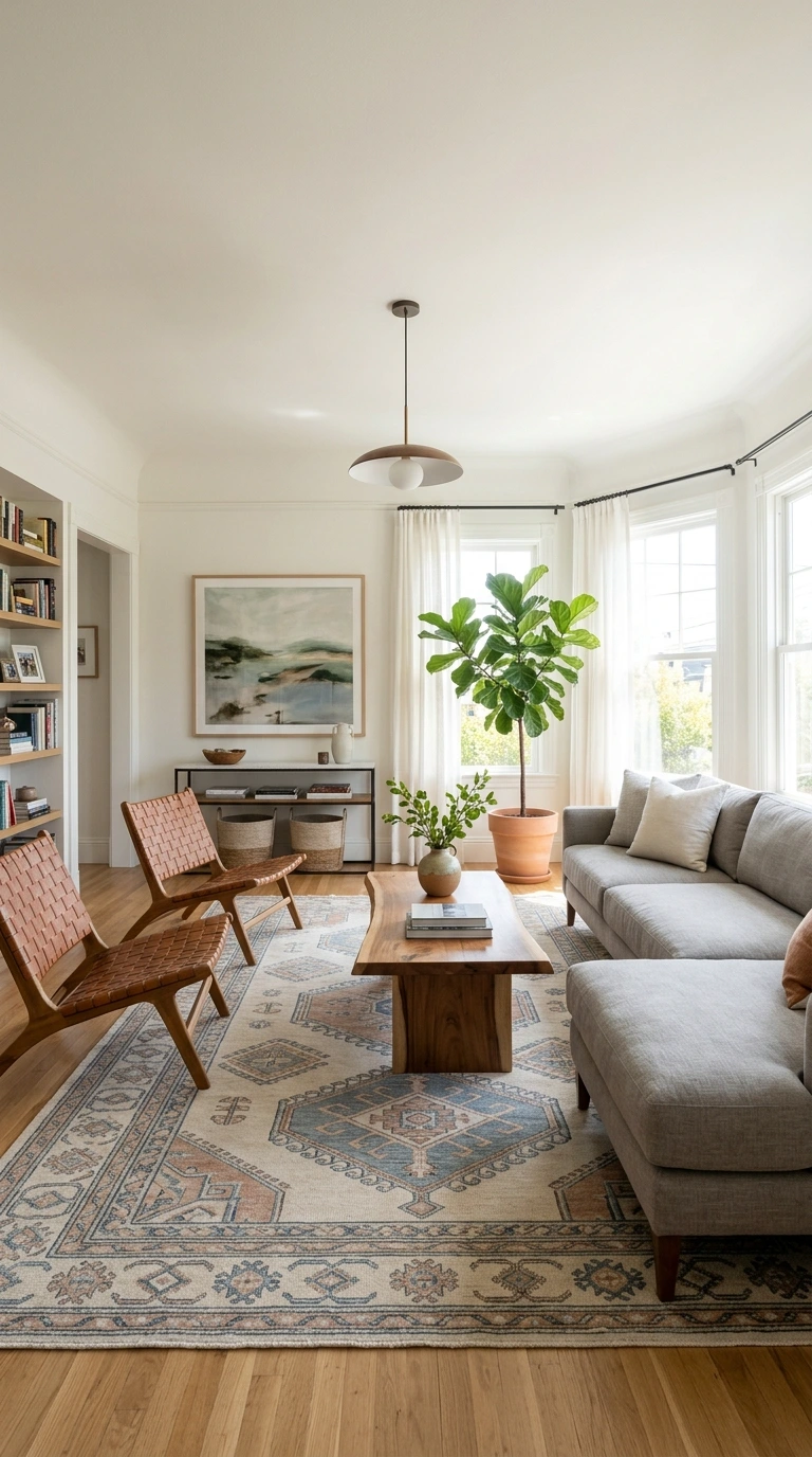 how to choose rug size living room 20