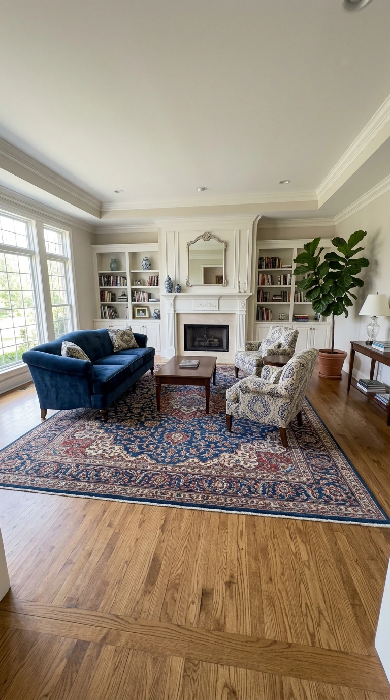 how to choose rug size living room 5