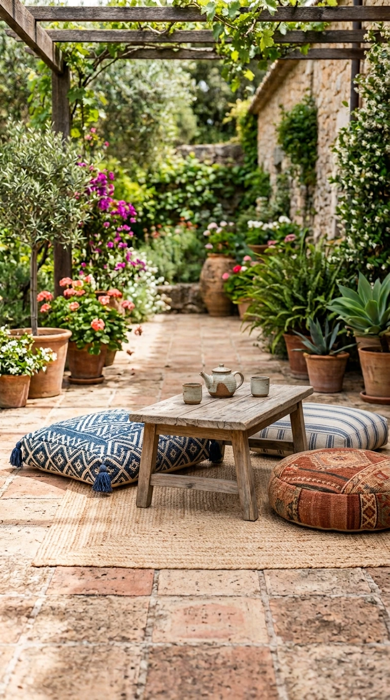 how to create outdoor seating area budget 30