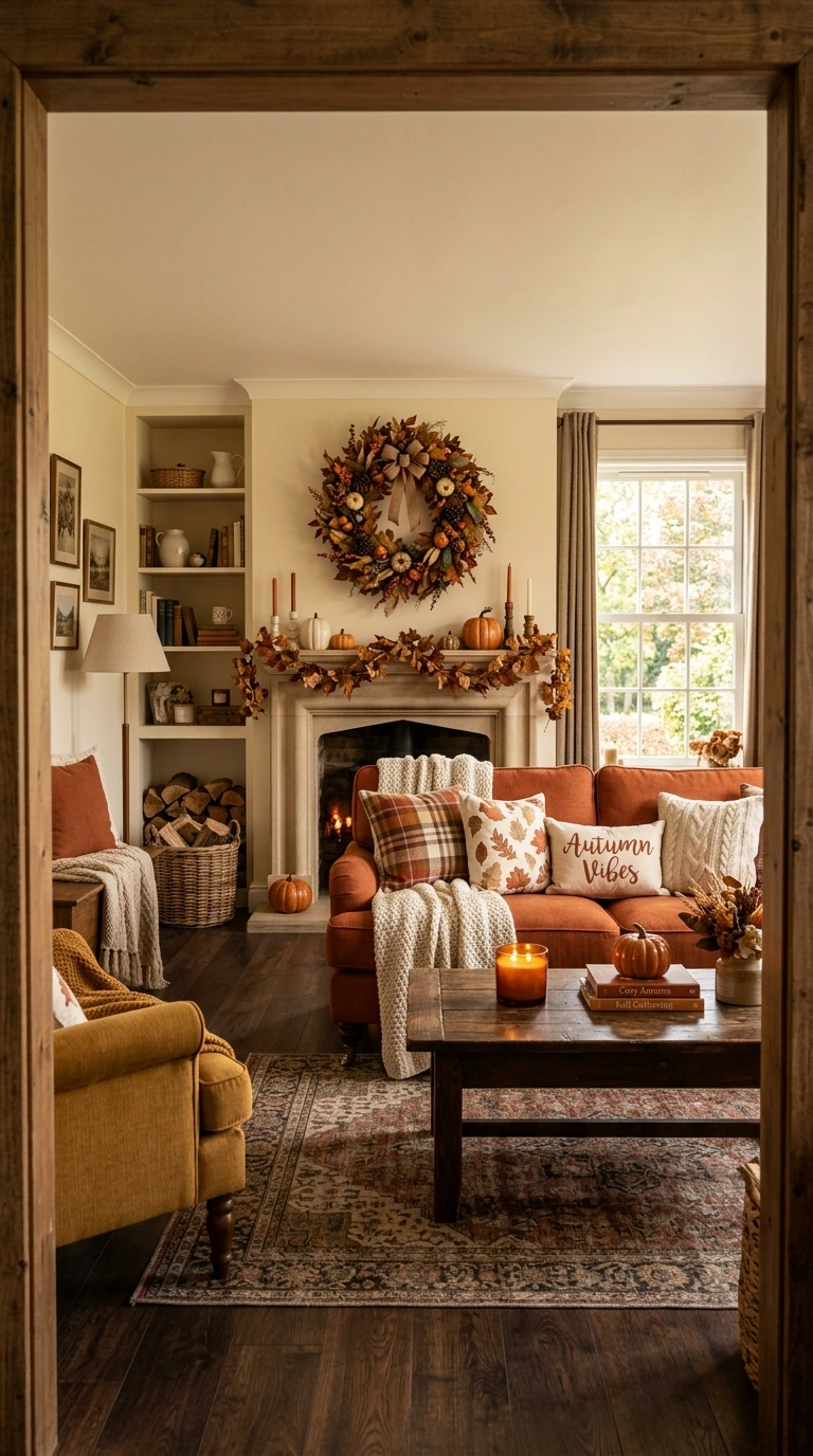 how to decorate for fall one weekend 19