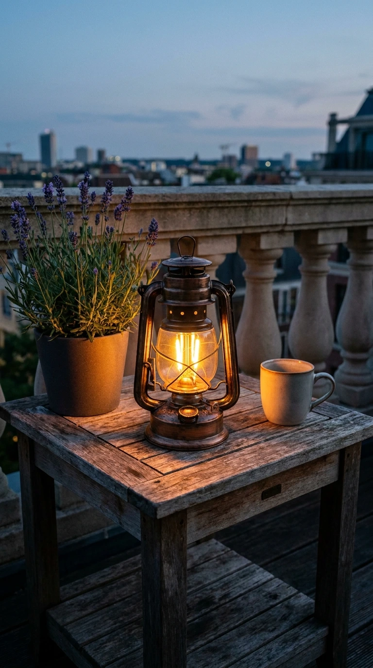 how to decorate small balcony 10