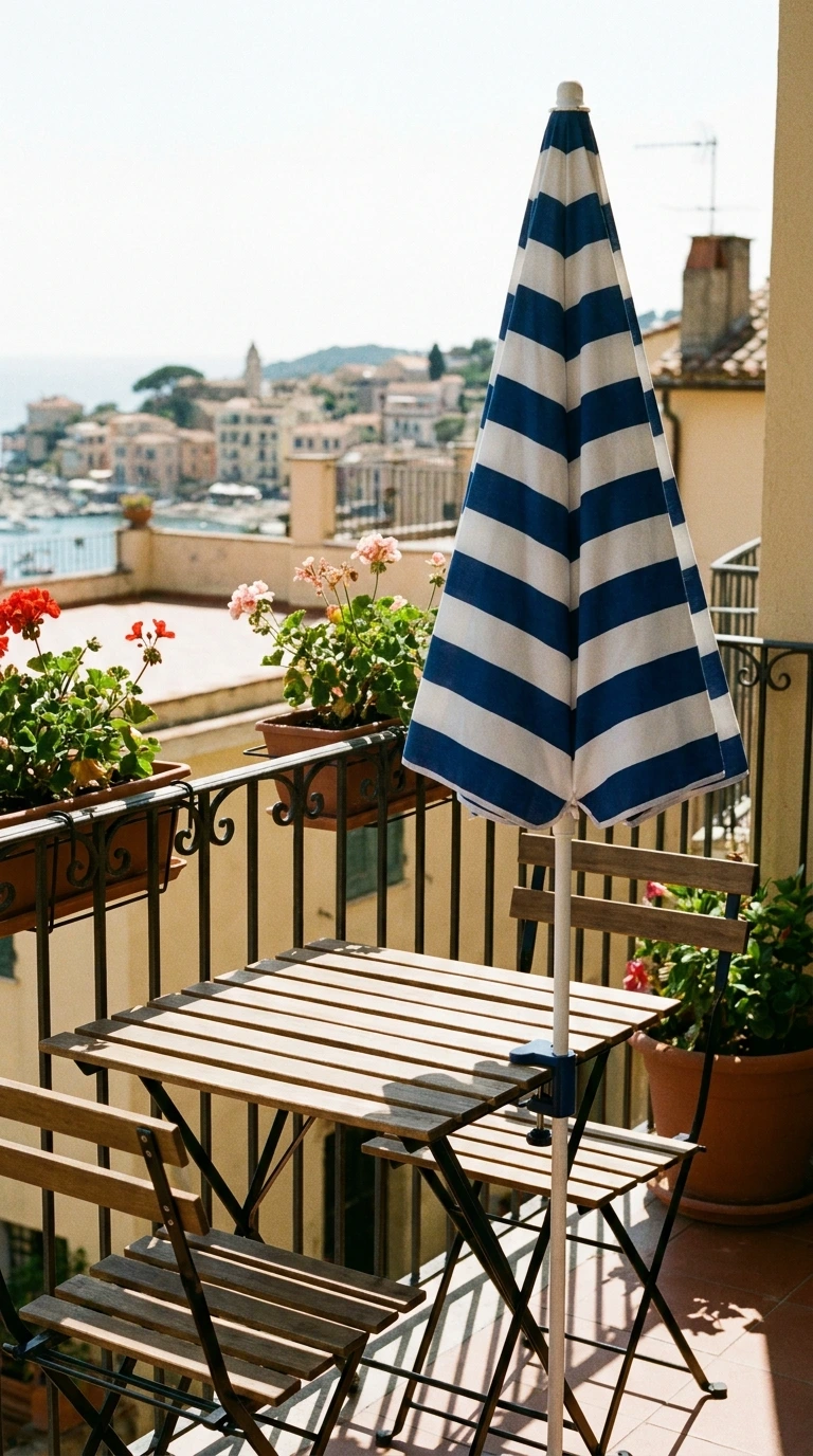 how to decorate small balcony 15