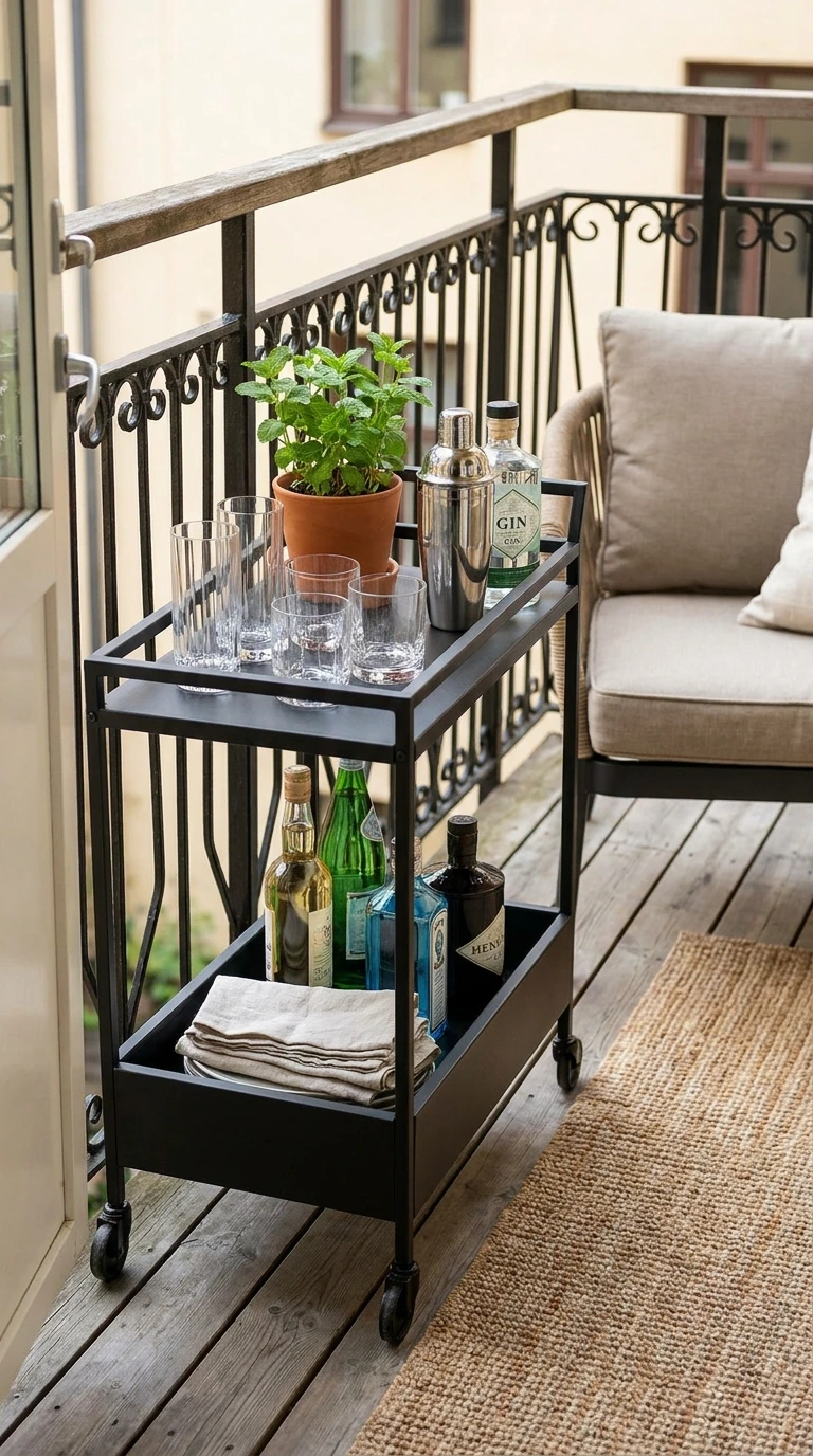 how to decorate small balcony 20