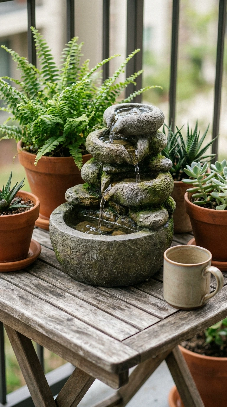 how to decorate small balcony 23
