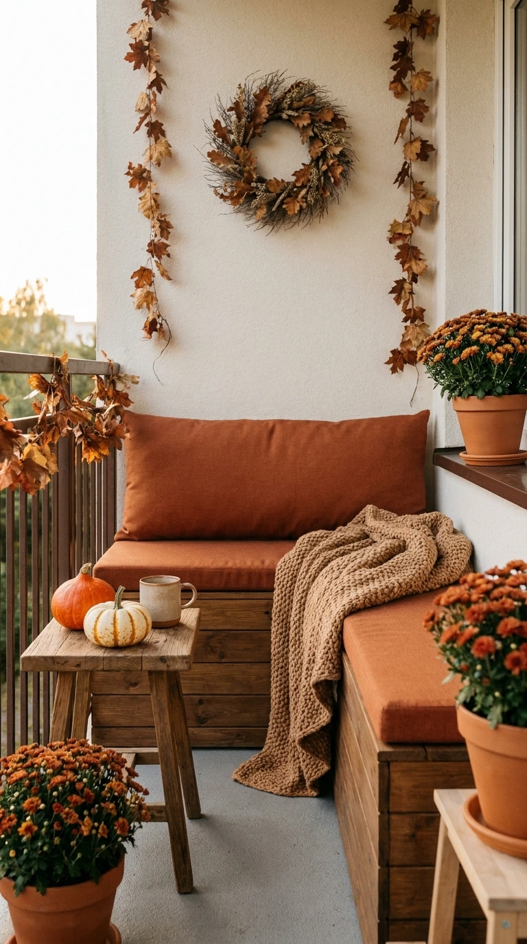 how to decorate small balcony 28