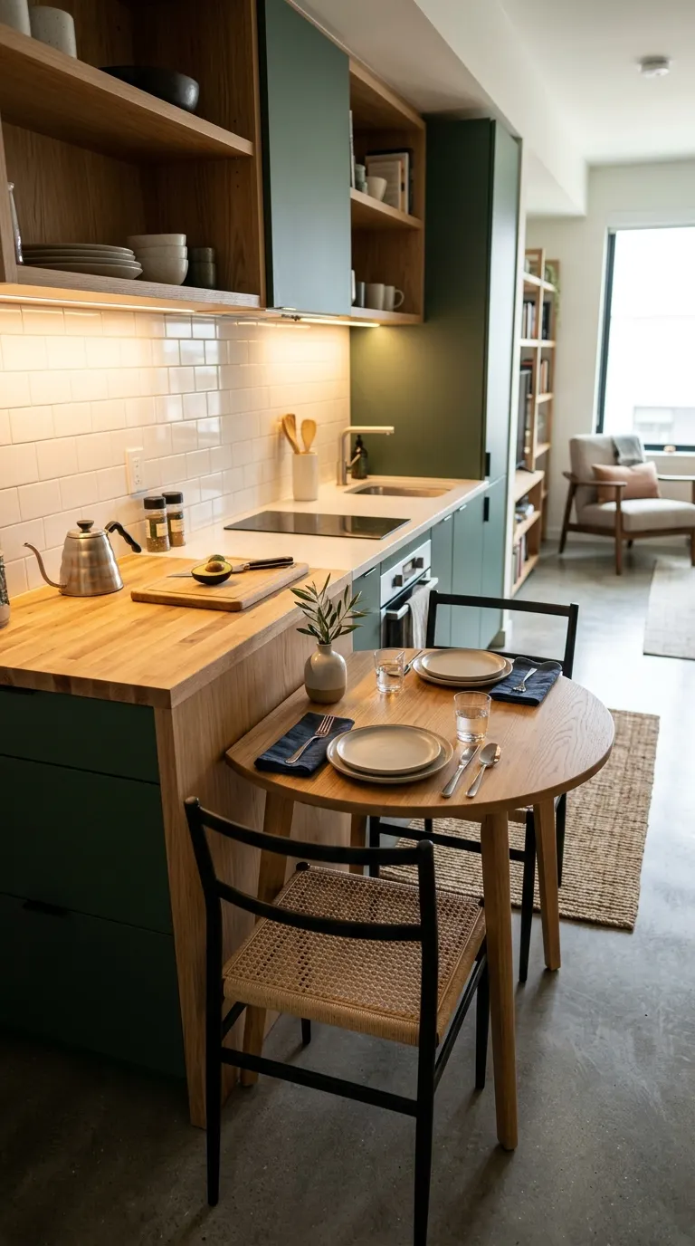 how to divide studio apartment into zones 13