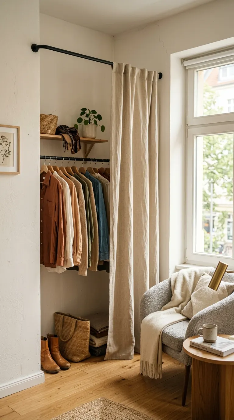 how to divide studio apartment into zones 29
