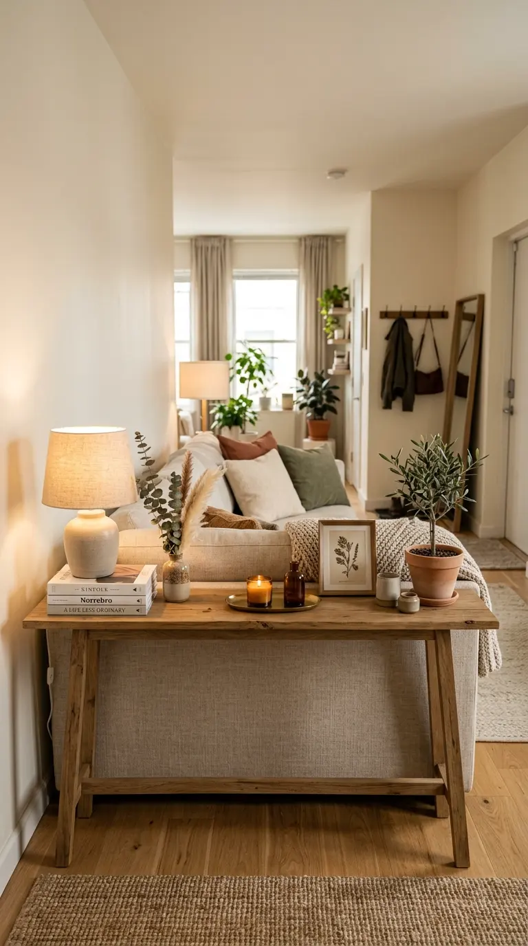 how to divide studio apartment into zones 4