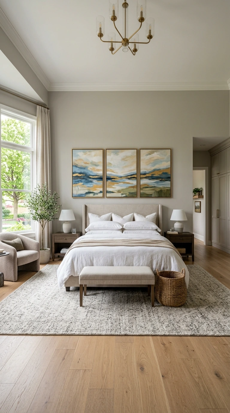 how to hang bedroom wall decor 11
