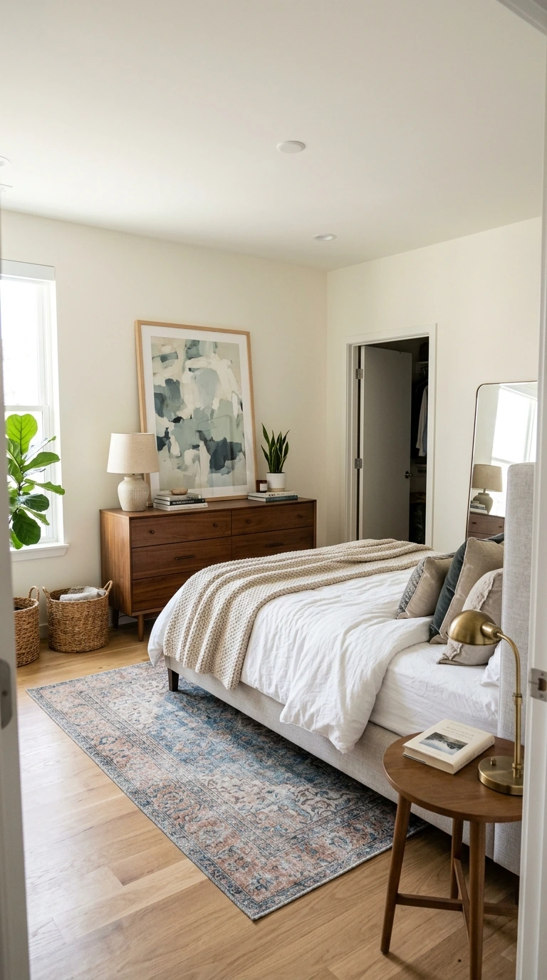 how to hang bedroom wall decor 20