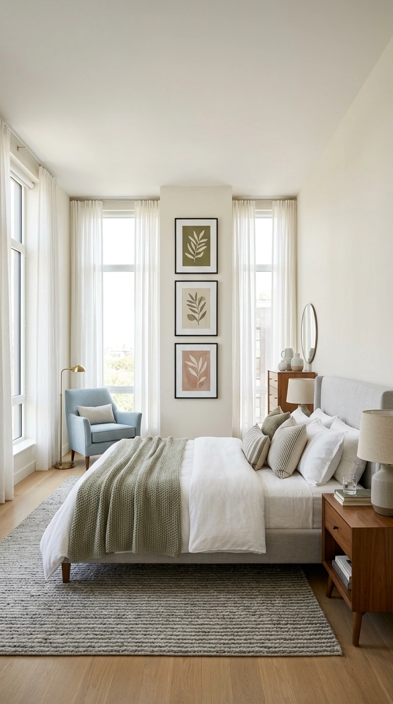 how to hang bedroom wall decor 26
