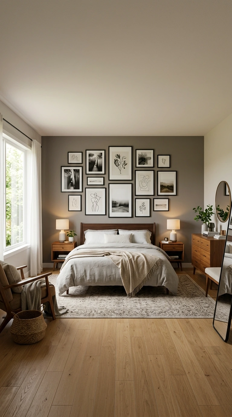 how to hang bedroom wall decor 28