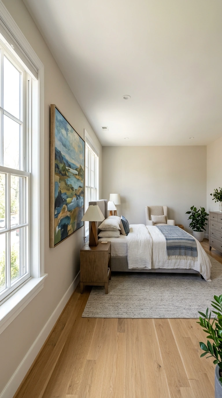 how to hang bedroom wall decor 33
