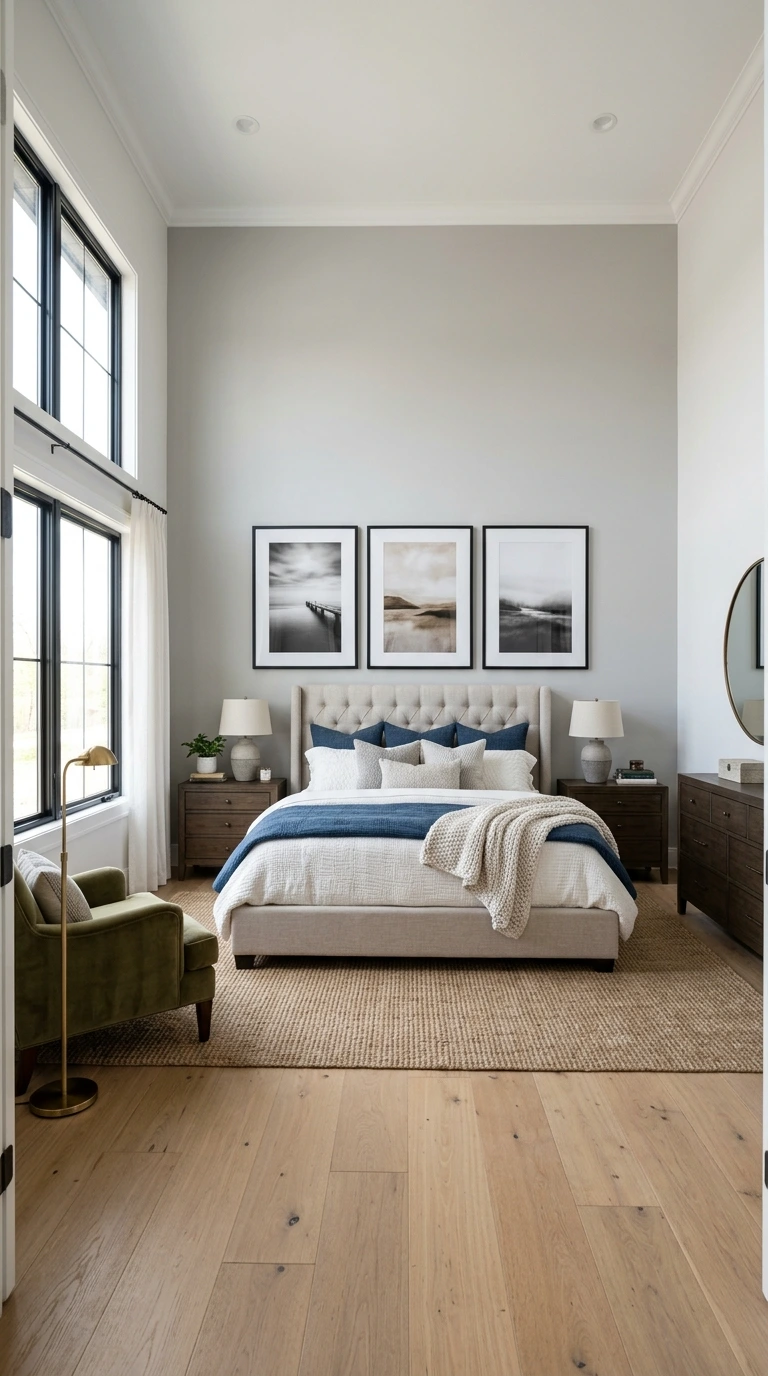 how to hang bedroom wall decor 34