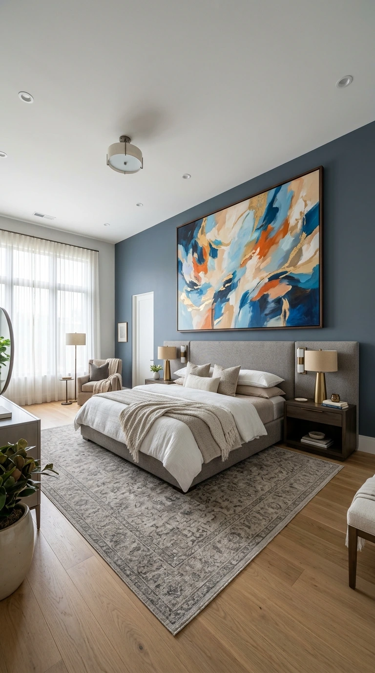 how to hang bedroom wall decor 35