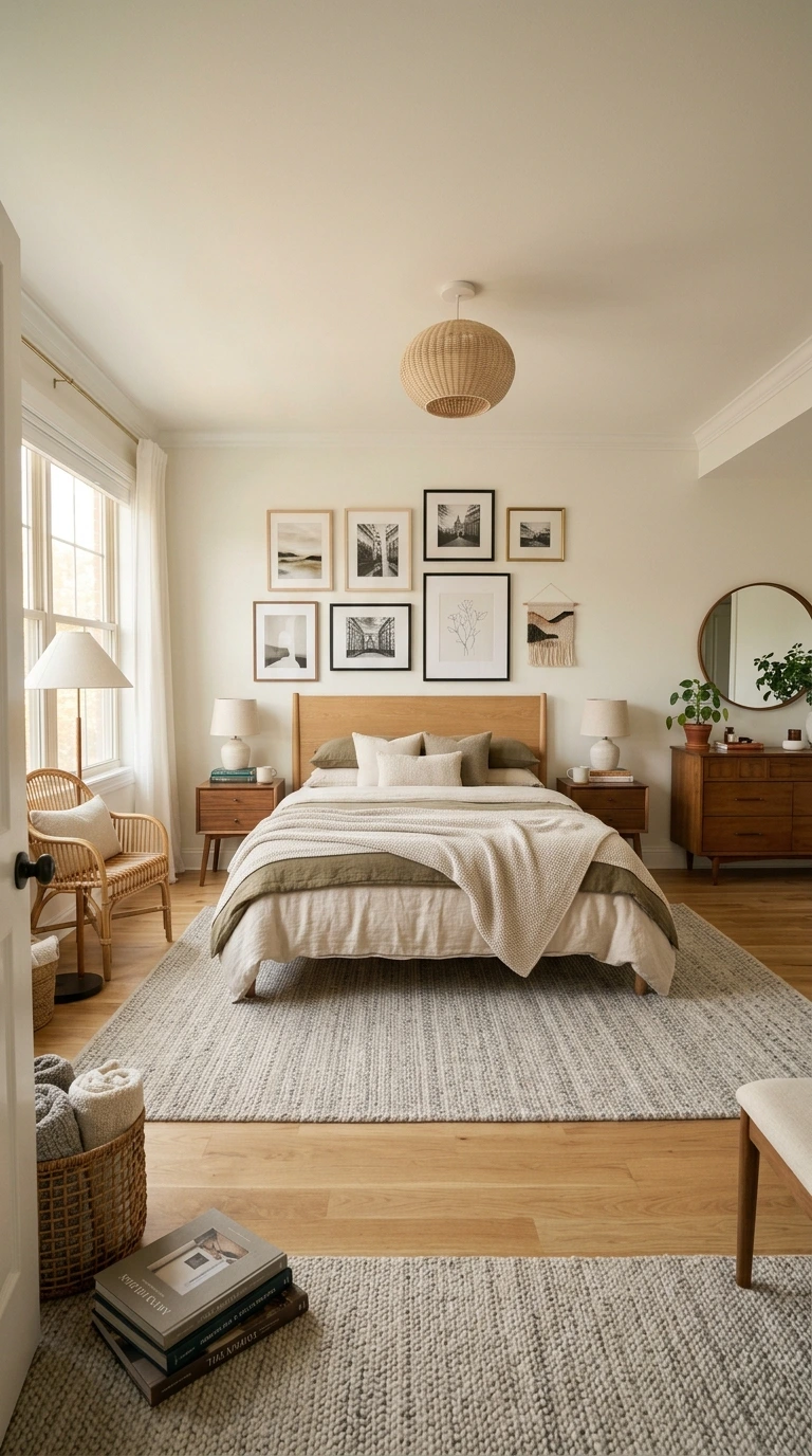 how to hang bedroom wall decor 40