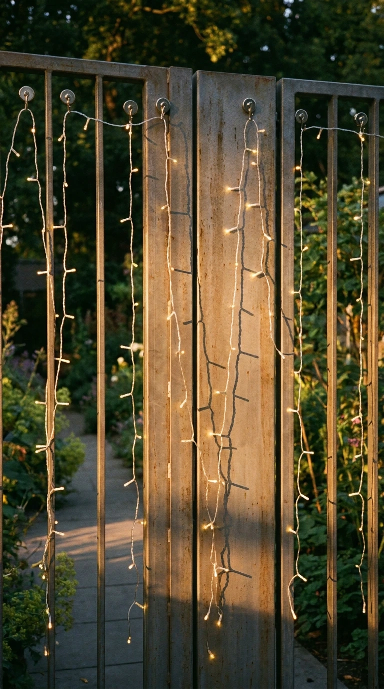 how to hang outdoor string lights no drilling 10