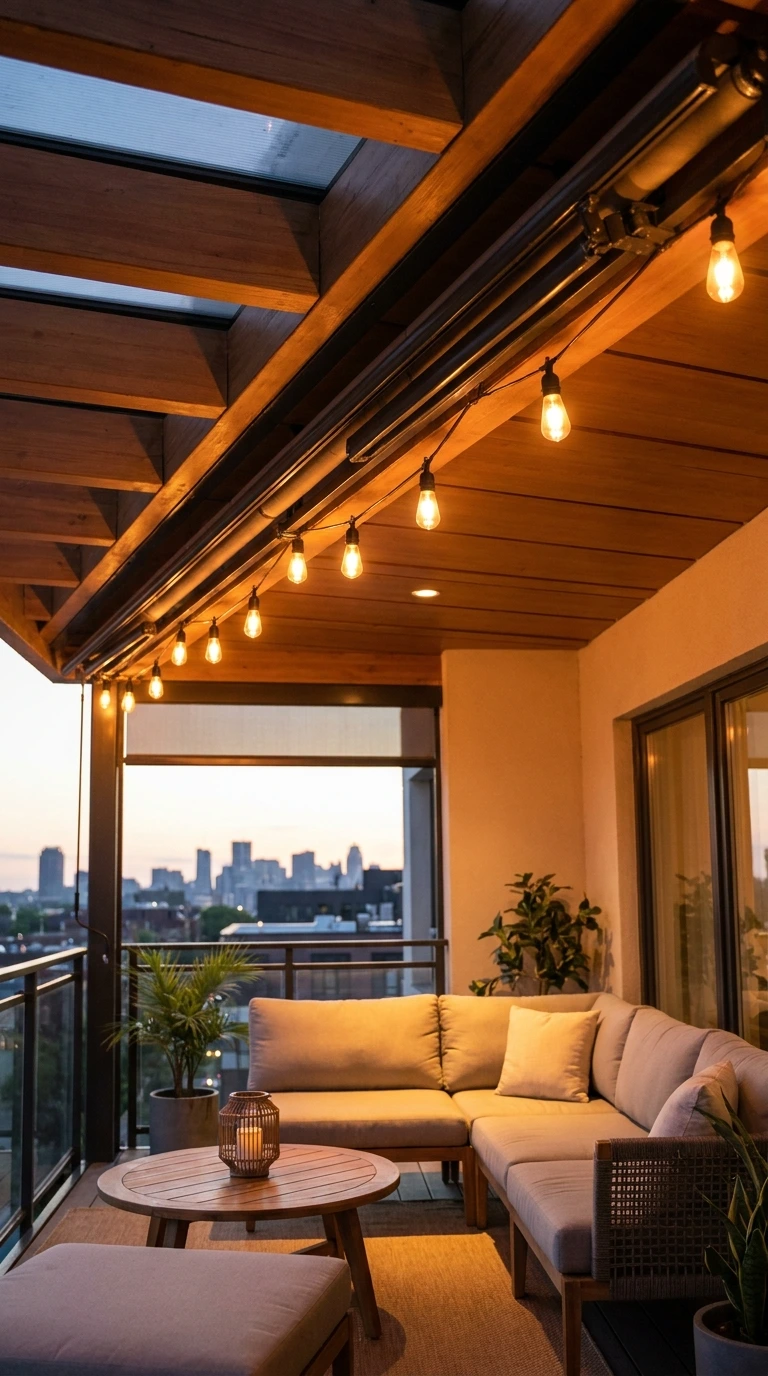 how to hang outdoor string lights no drilling 12